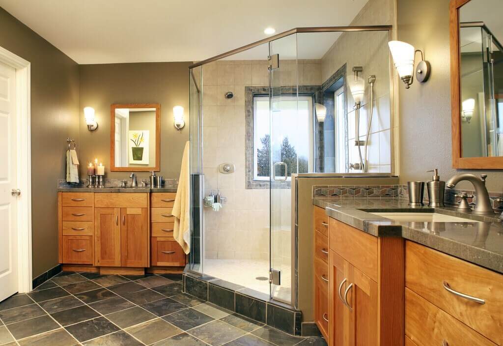 Craftsman Style Bathroom | Waukesha WI | Schoenwalder Plumbing