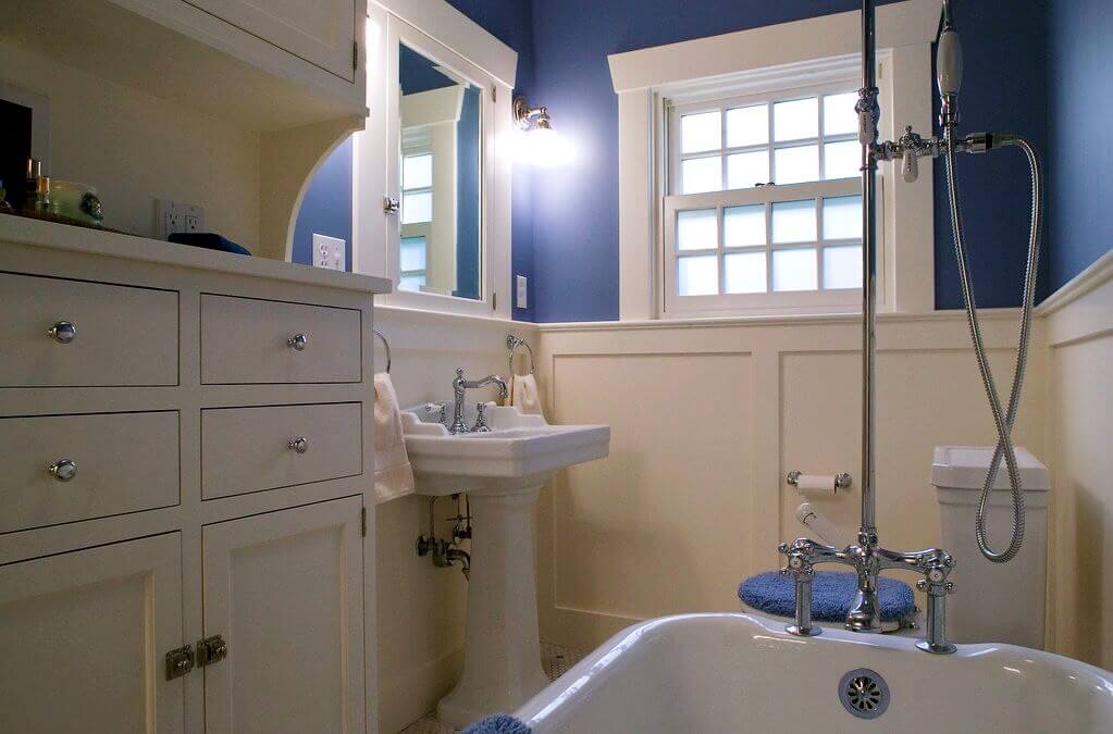 Craftsman Style Bathroom | Waukesha WI | Schoenwalder Plumbing